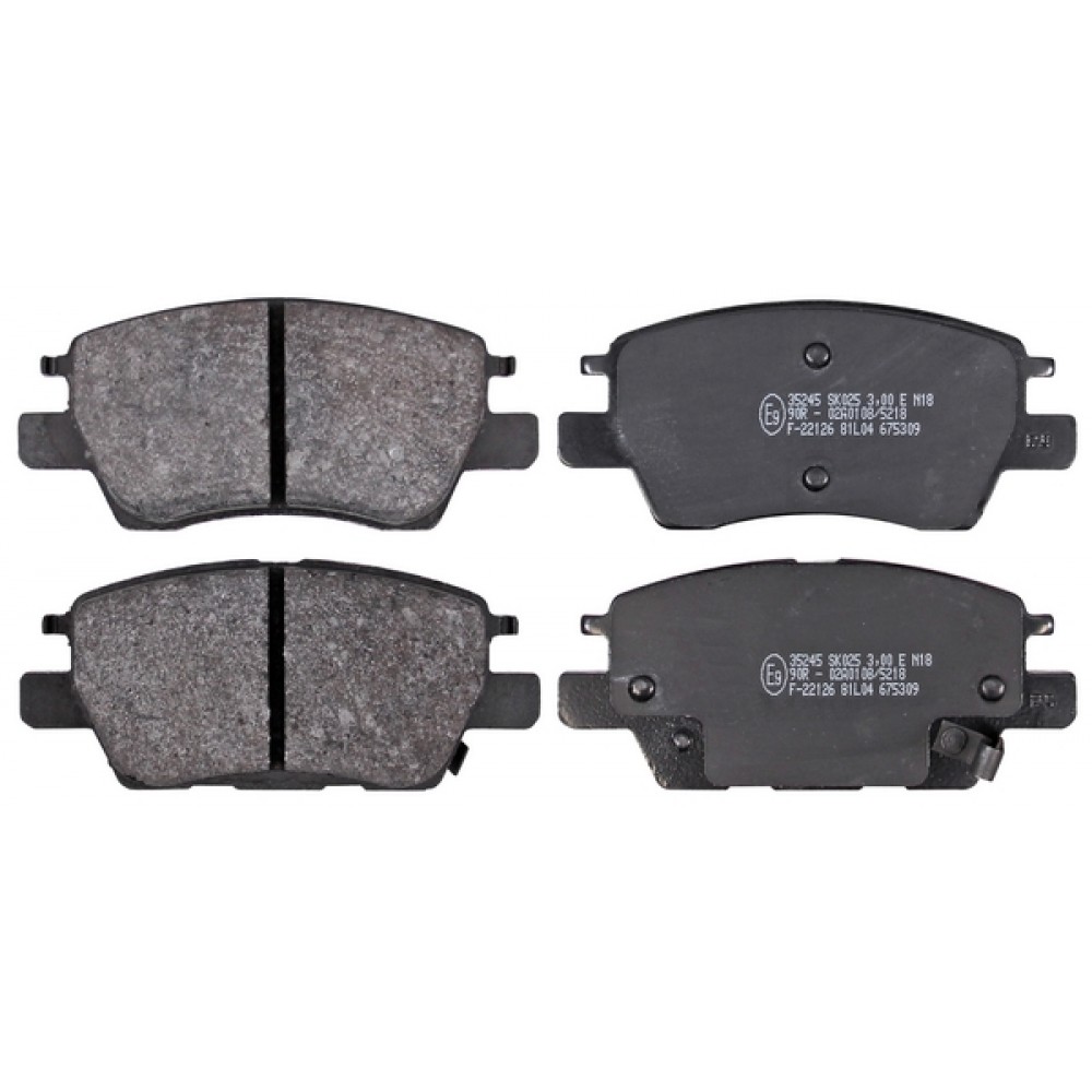 Brake Pad Set ABS