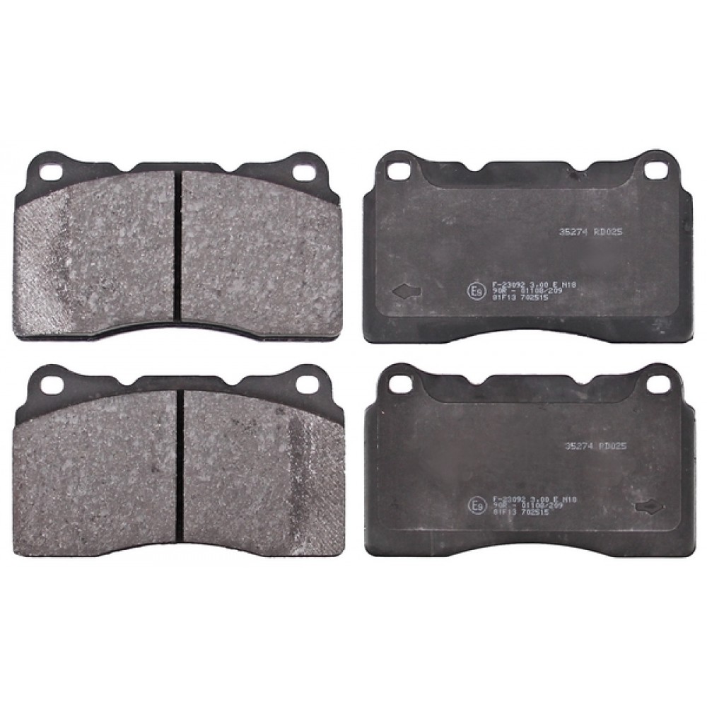 Brake Pad Set ABS