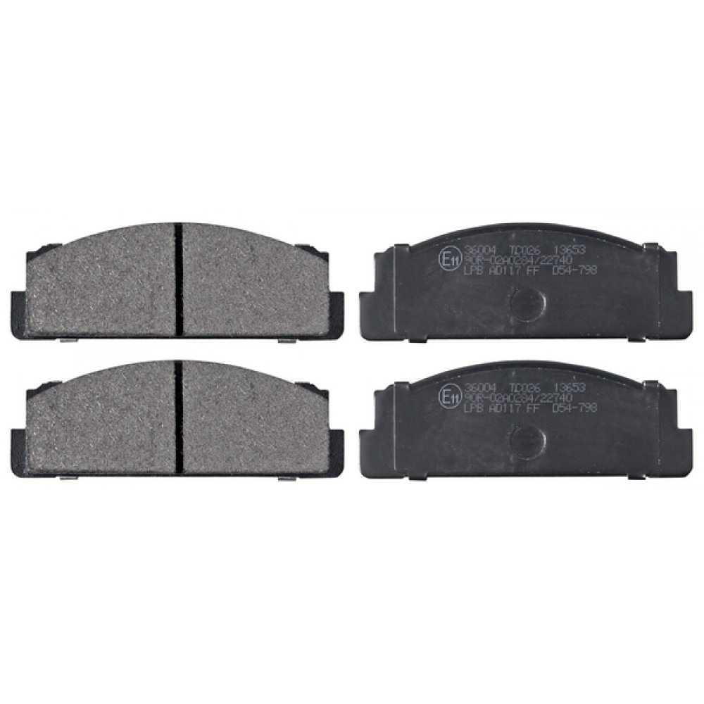 Brake Pad Set ABS