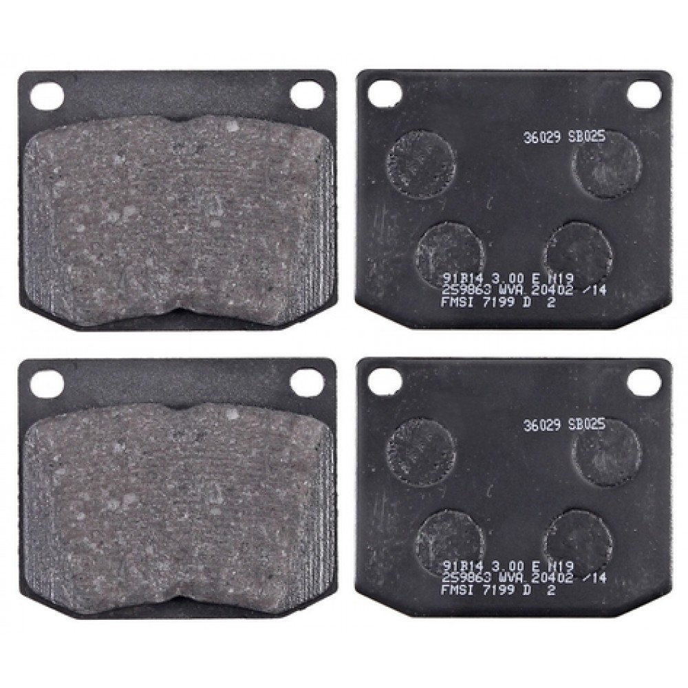 Brake Pad Set ABS