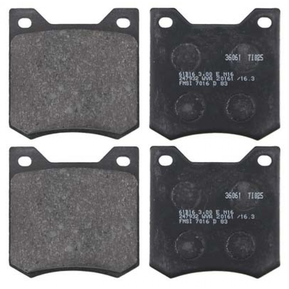 Brake Pad Set ABS