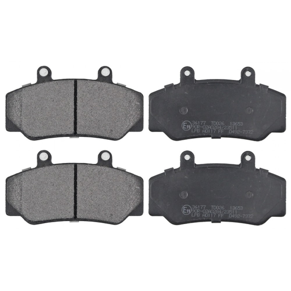 Brake Pad Set ABS