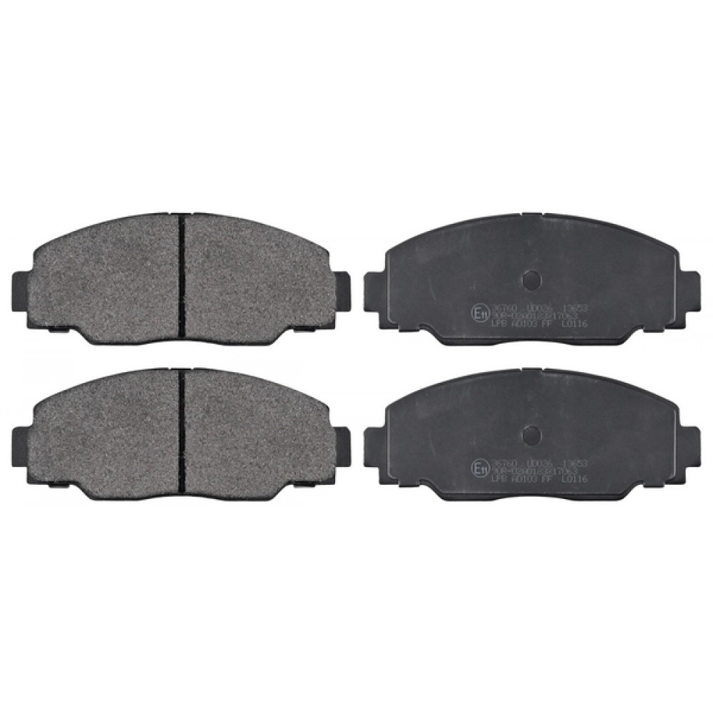 Brake Pad Set ABS