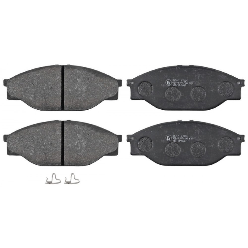 Brake Pad Set ABS