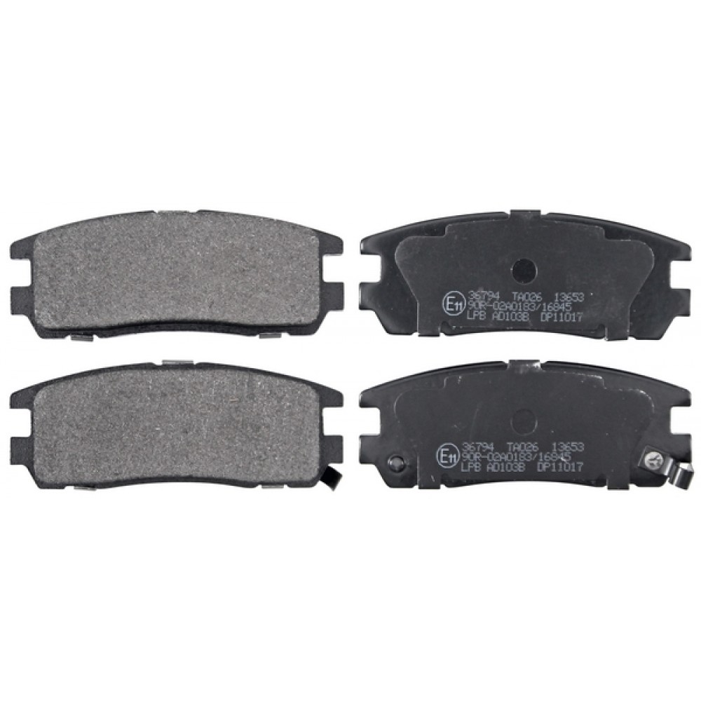 Brake Pad Set ABS