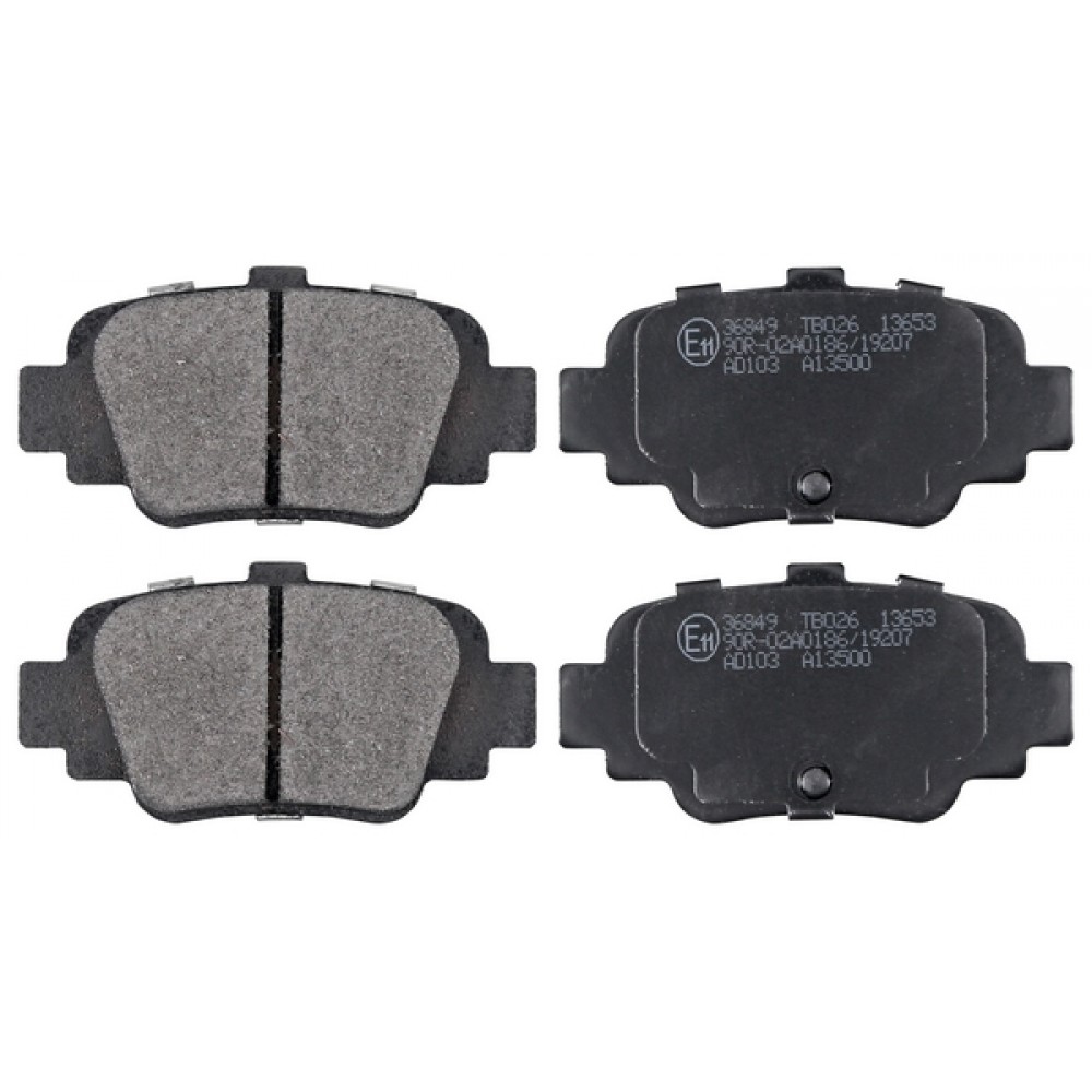 Brake Pad Set ABS