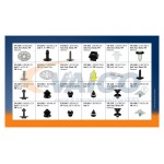 Assortment, fasteners